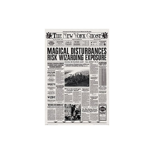 Fantastic Beasts The New York Ghost Maxi Poster, multicolour