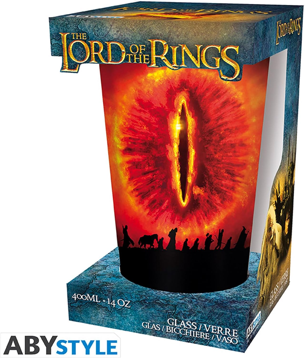 The Lord of The Rings Sauron 400ml Glass