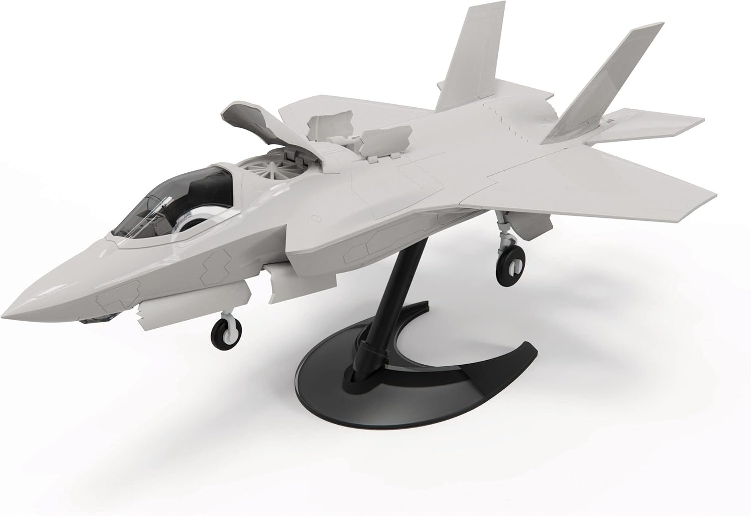 Airfix QUICKBUILD F-35B Lightning II Model Building Kit - Fighter Jet Plane Set