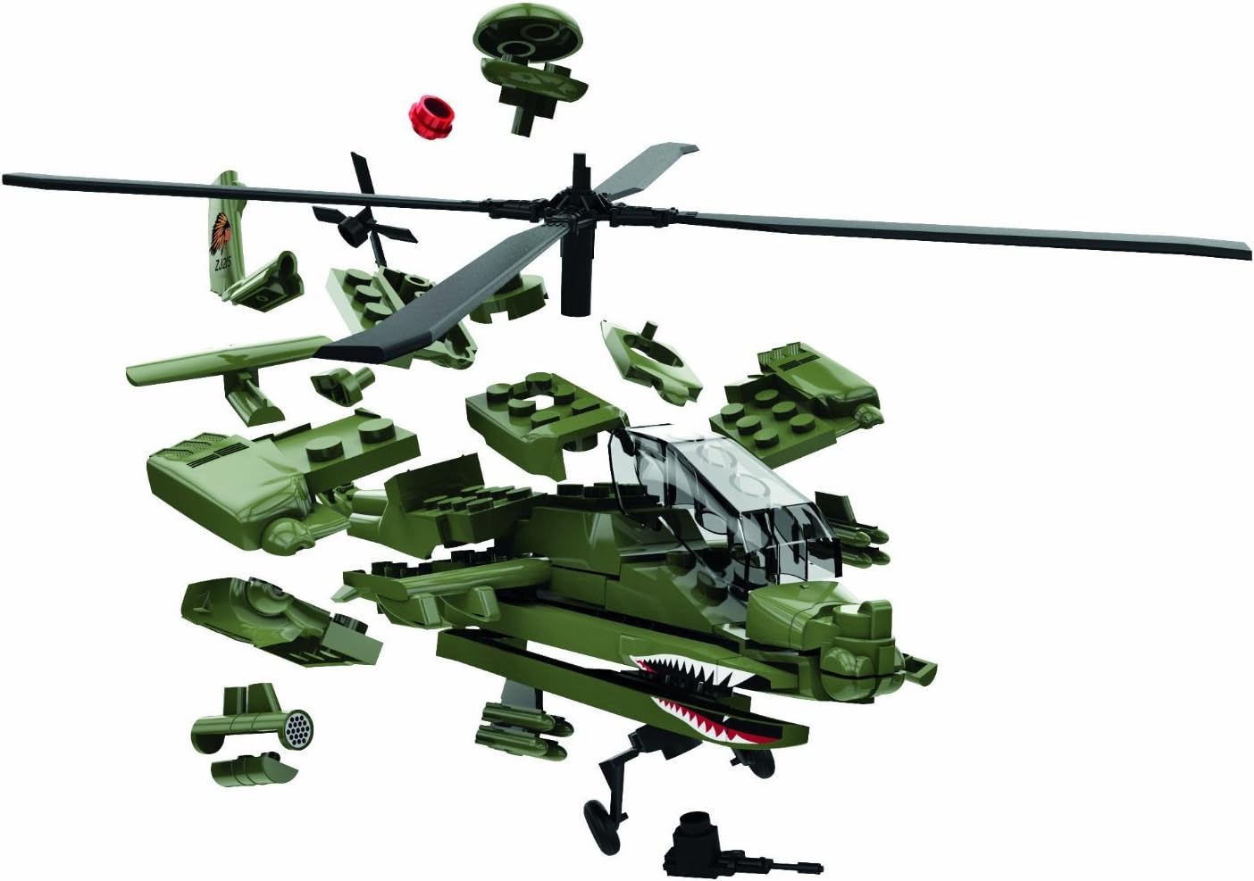 Airfix QUICKBUILD Model Aircraft Kits - J6004 Apache