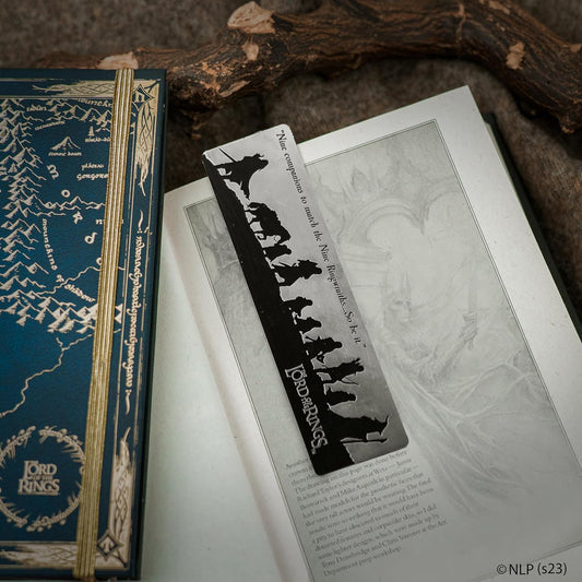 Lord of the Rings – Fellowship of the Ring Metallic Bookmark 14.8 x 4 cm – Officially Licensed