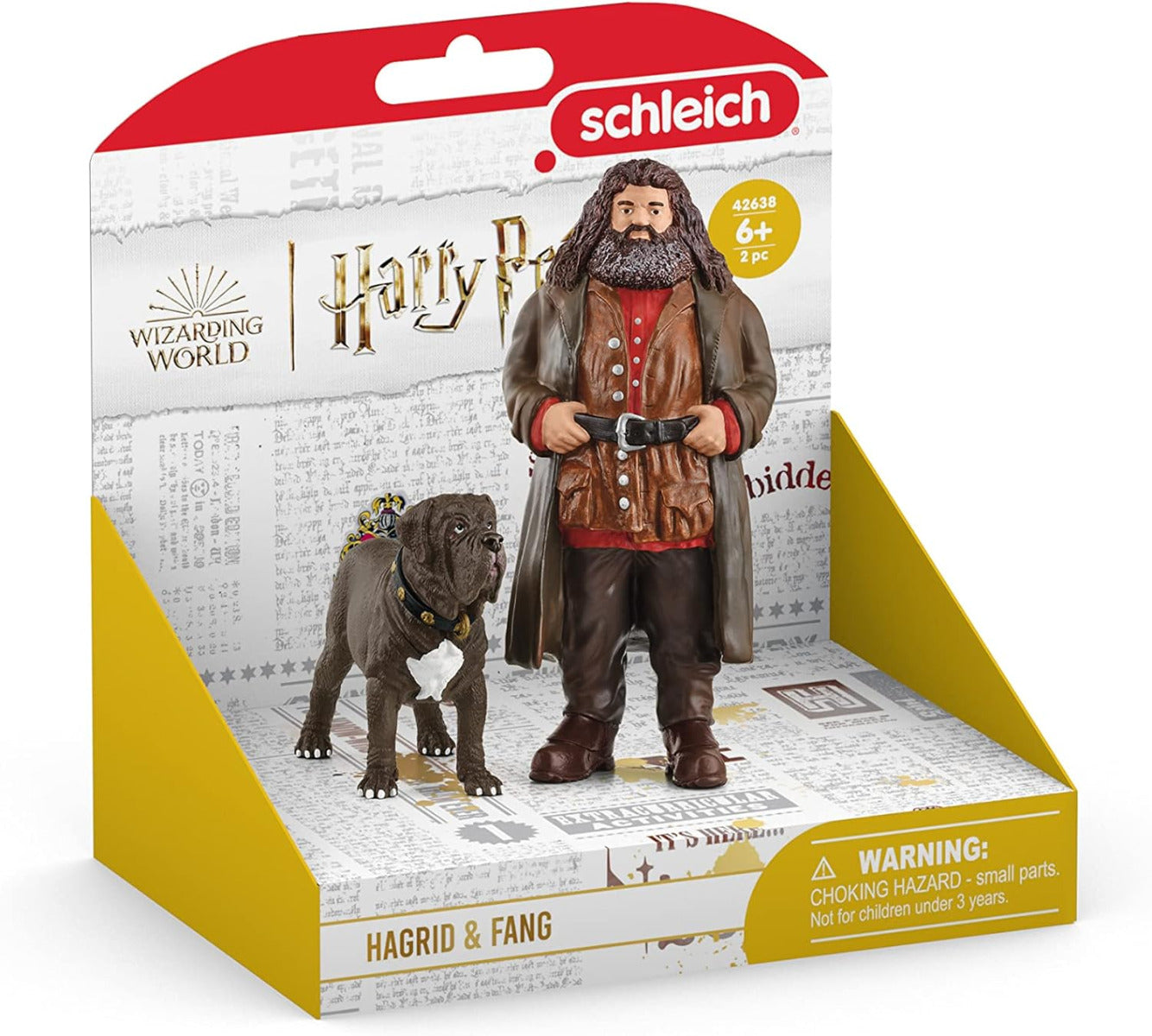 SCHLEICH HARRY POTTER HAGRID AND FANG