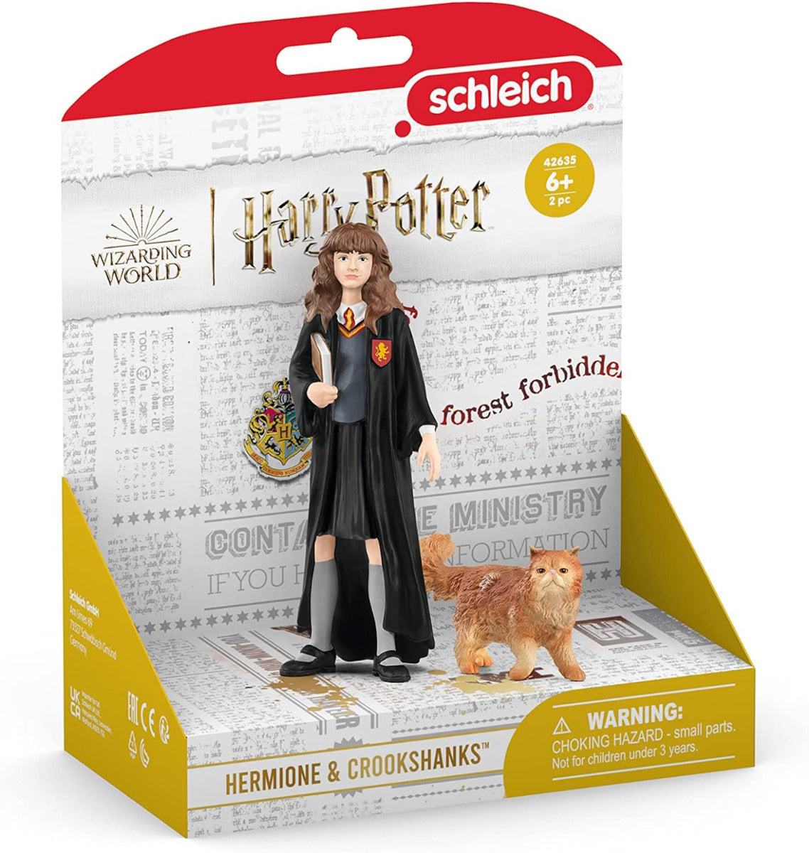 Schleich Hermione Granger and Crookshanks Figures