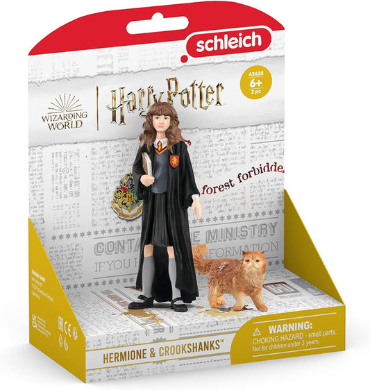 Schleich Hermione Granger and Crookshanks Figures
