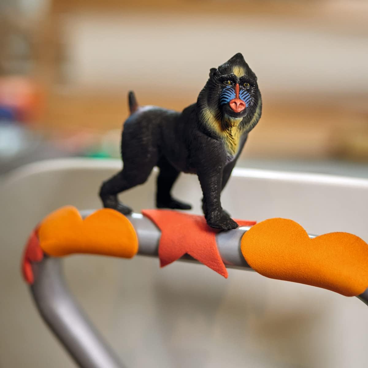 SCHLEICH Mandrill Wild Life Toy Figurine for children aged 3-8 Years