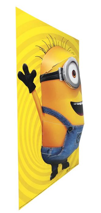 Minions (Tom) 3D Poster (Popheads)