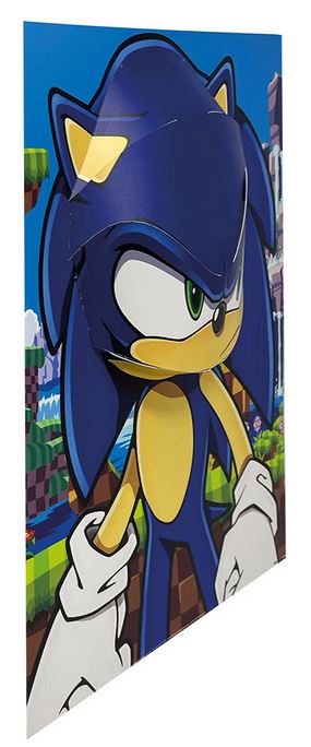 Sonic The Hedgehog (Sonic) 3D Poster (Popheads)
