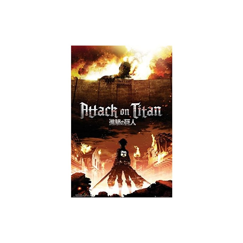 GB eye 61 x 91.5 cm "Key Art" Attack on Titan Maxi Poster, Multi-Colour