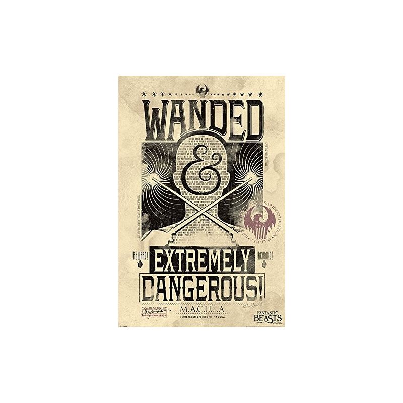 Fantastic Beasts extremely Dangerous Maxi Poster, multicolour