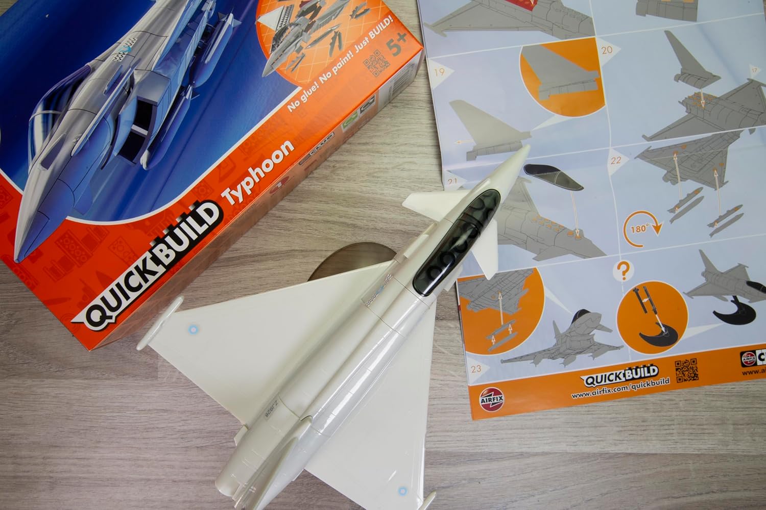 Airfix QUICKBUILD Model Aircraft Kits - Eurofighter Typhoon Model Building Kit