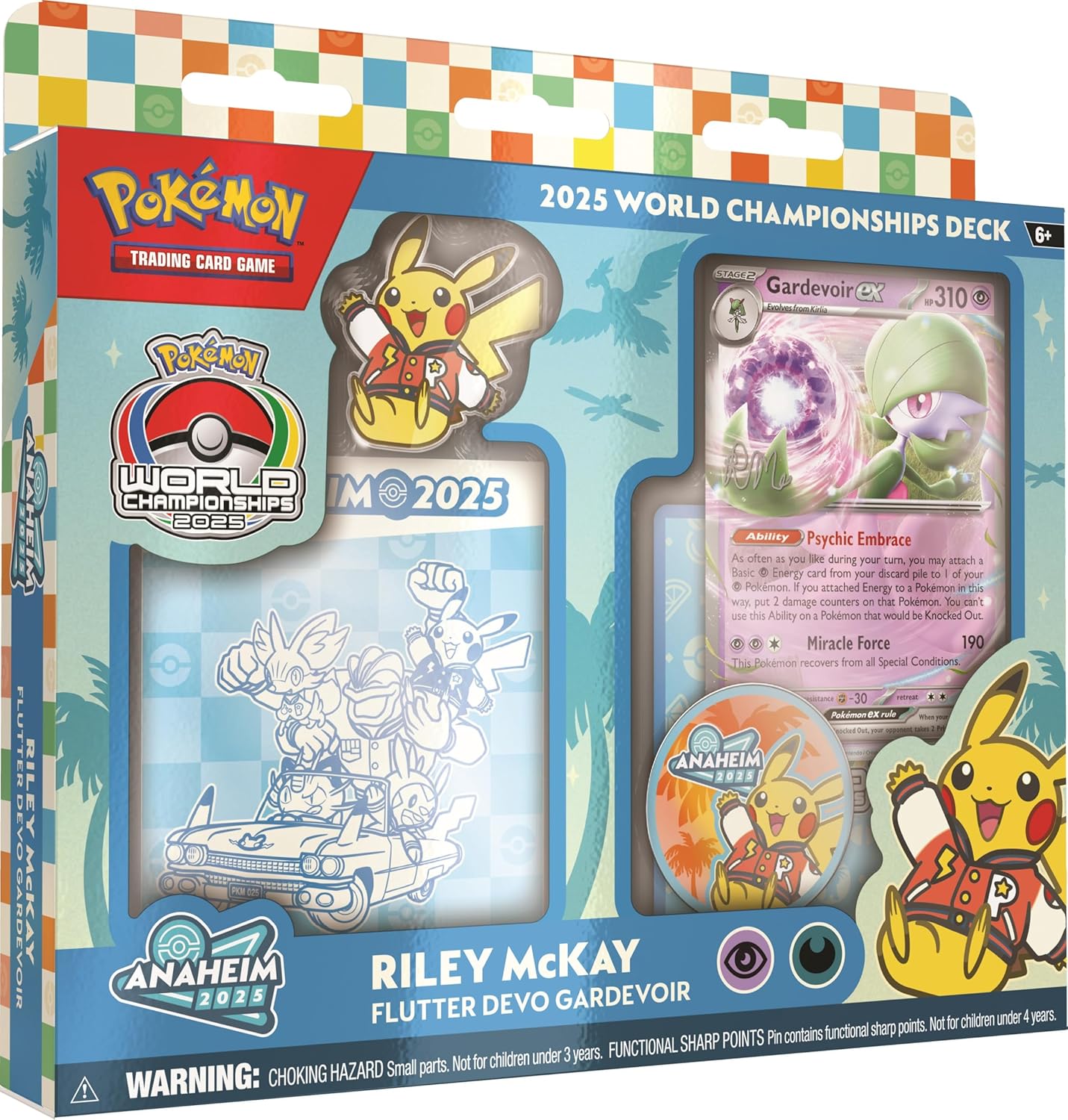 2025 Pokémon TCG World Championships Deck (1 SUPPLIED)