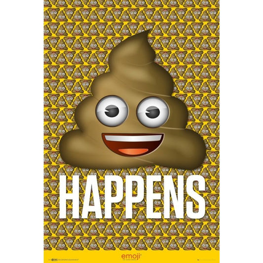 GB Eye LTD, Emoji, Poo, Maxi Poster, 61 x 91.5 cm