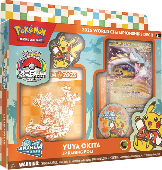 2025 Pokémon TCG World Championships Deck (1 SUPPLIED)