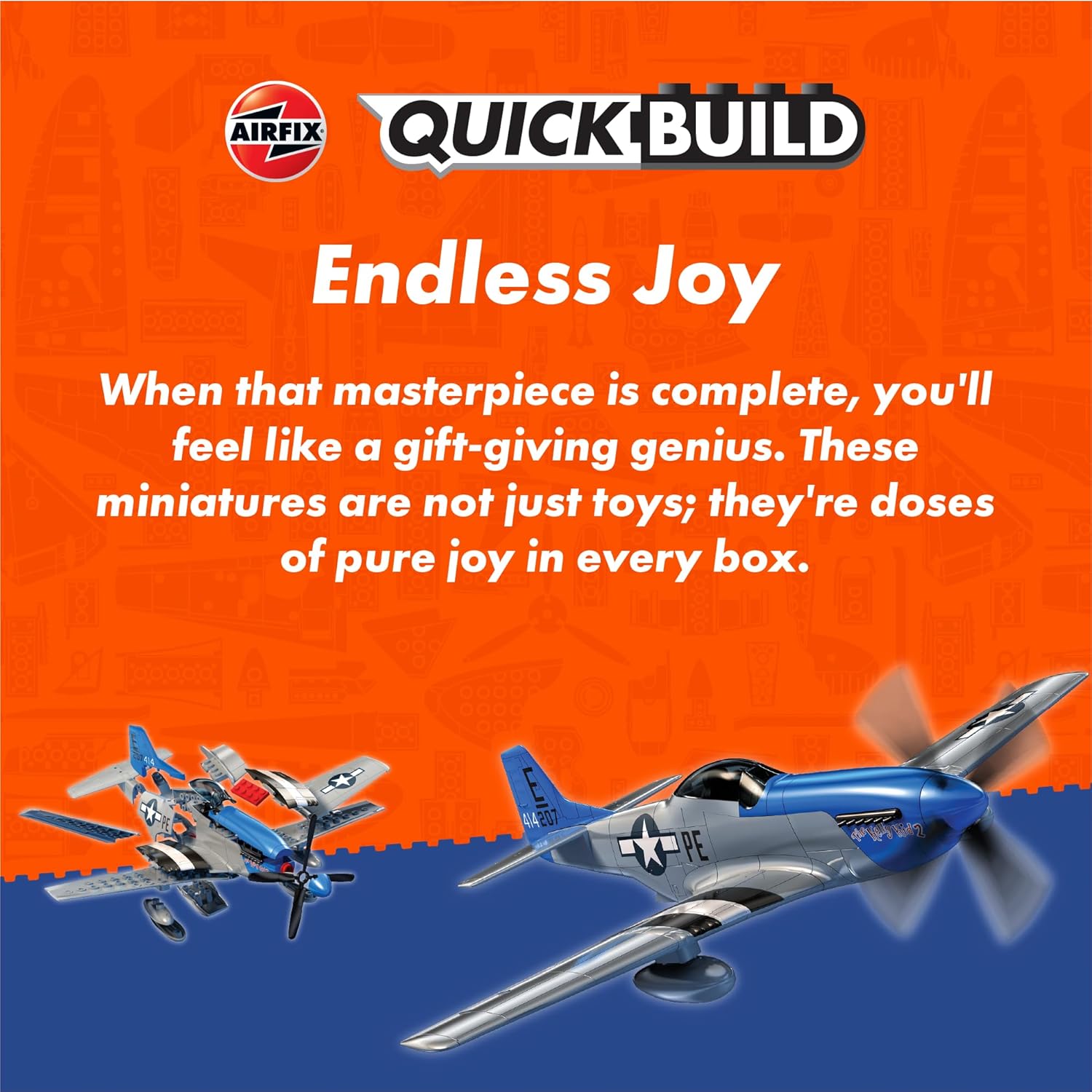 Airfix QUICKBUILD Model Aircraft Kits - Harrier