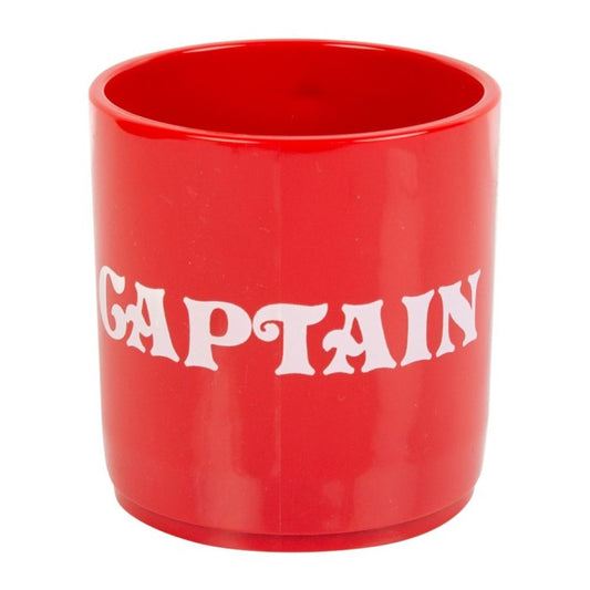 Captain Unbreakable With Handle Stackable Mug, Red, 245ml