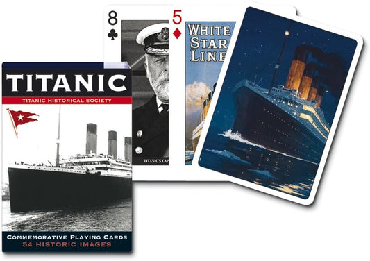 Gibsons Piatnik Titanic playing cards (single deck)