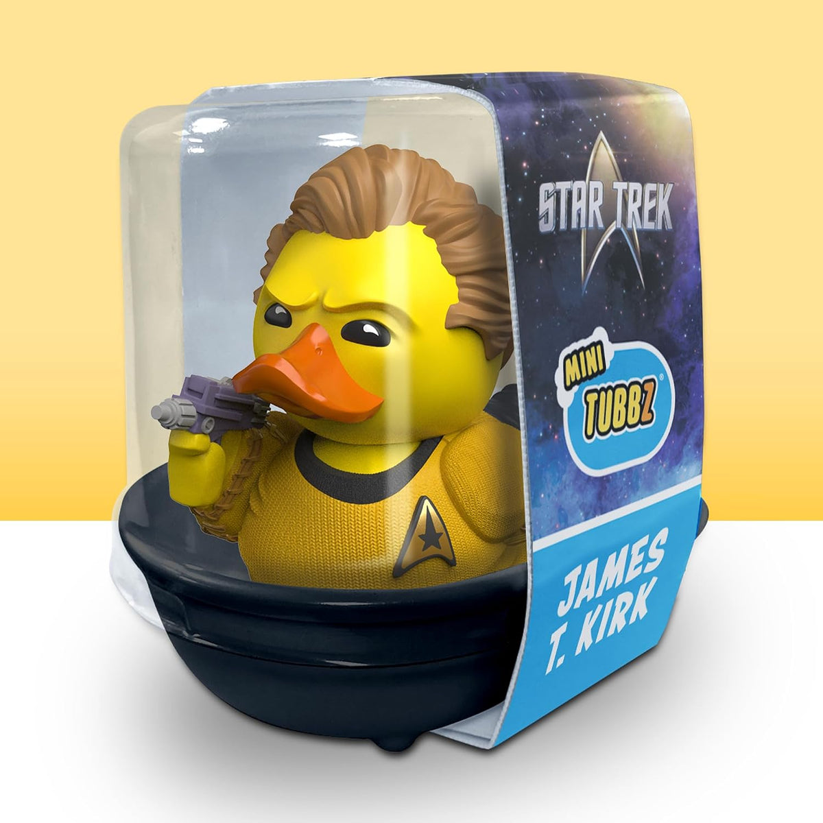 TUBBZ: Star Trek - James T. Kirk Mini Rubber Duck Collectable Toys 5 cm