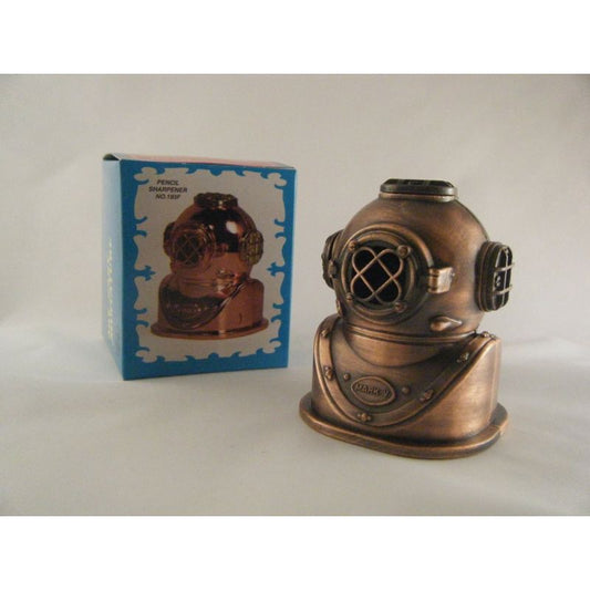 DIVING HELMET DIE-CAST ANTIQUE STYLE NOVELTY PENCIL SHARPENER