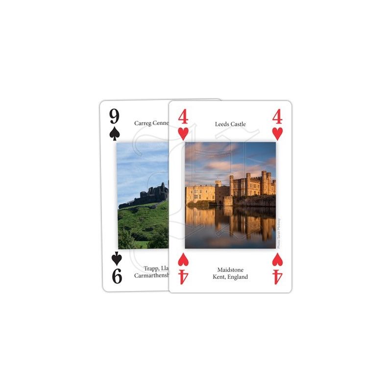 The Famous Castles Playing Cards