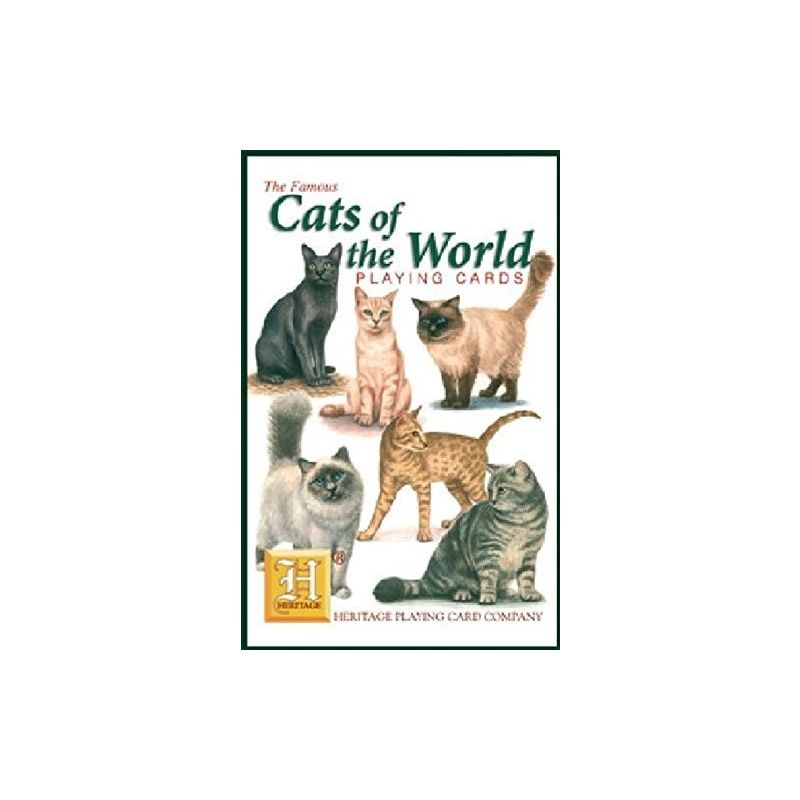 Cats of the World Playing Cards - by Heritage