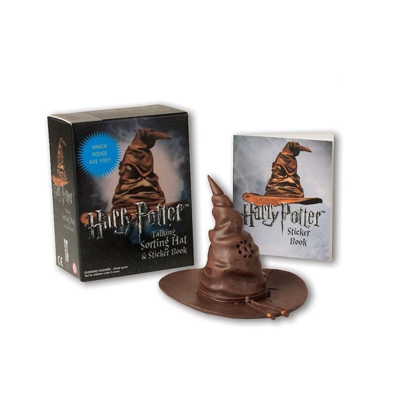 Harry Potter Talking Sorting Hat and Sticker Book: Which House Are You? (Miniature Editions)