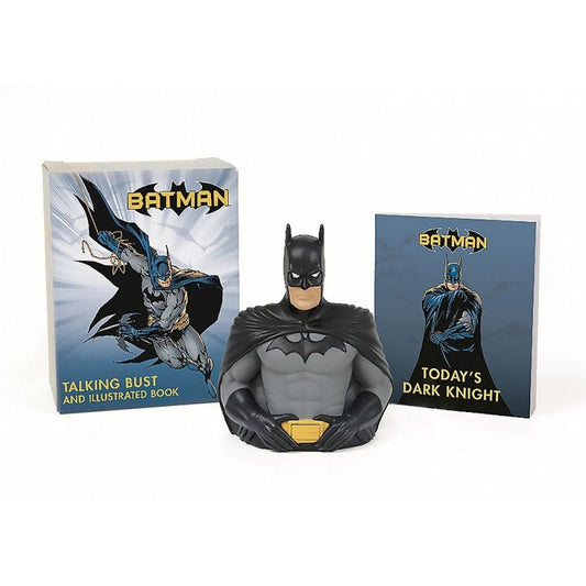 Batman: Talking Bust and Illustrated Book (Running Press Mini Kit & Book)