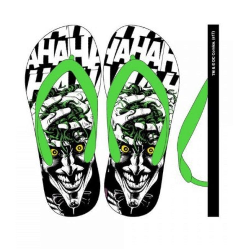 DC Comics Joker Unisex Flip Flops med