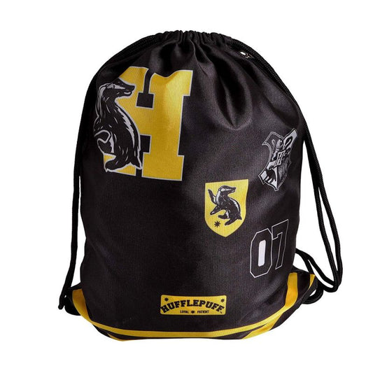 HARRY POTTER Sportbag Hufflepuff 34,5x44cm black