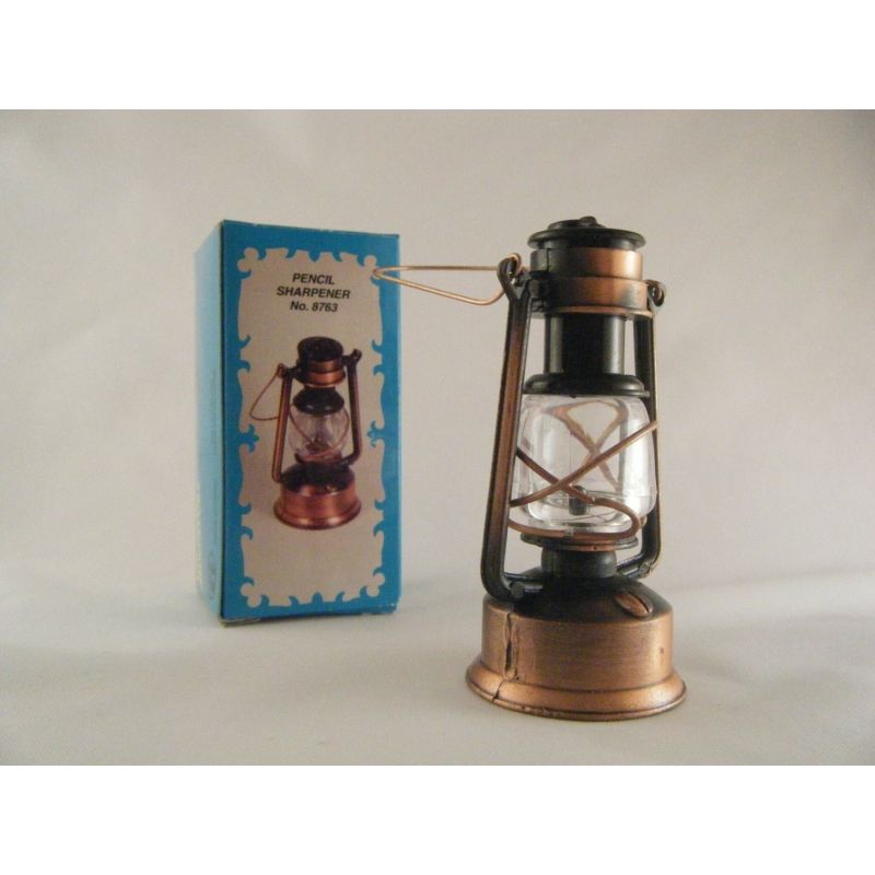 LANTERN DIE-CAST ANTIQUE STYLE NOVELTY PENCIL SHARPENER