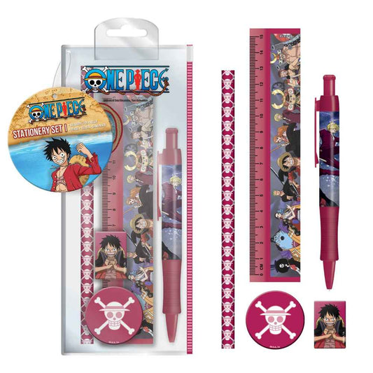 One Piece Stationery Set