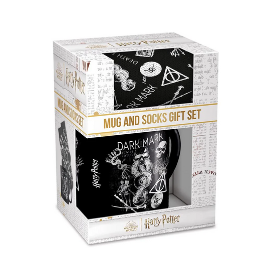 Harry Potter (Dark Arts) Mug & Sock Set – Unleash Your Dark Side with Every Sip