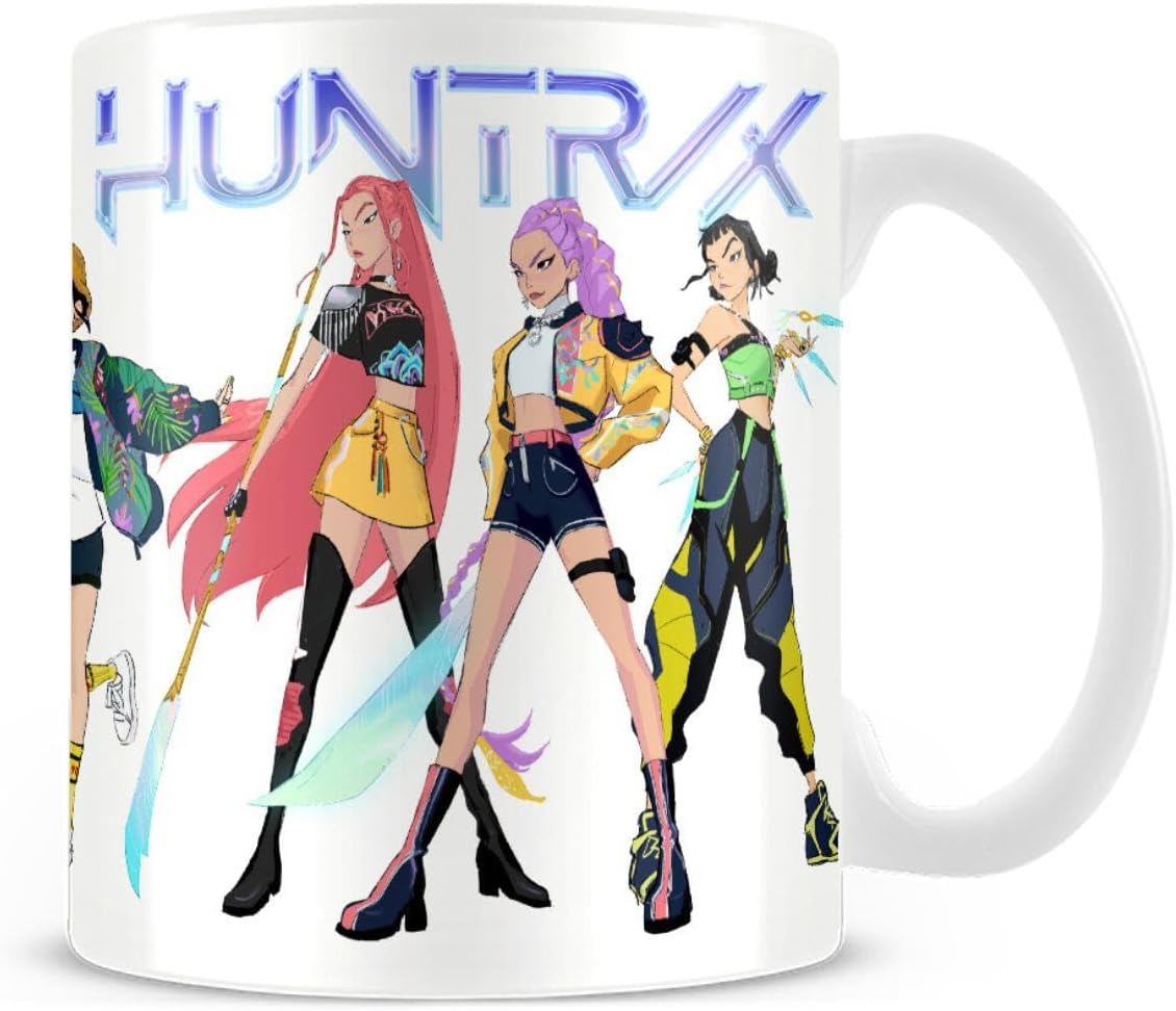 Pyramid International Kpop Demon Hunters Derpy & Sussie Mug - Ceramic 11oz Coffee Cup - Cute Anime Gift for Kids & Fans - Dishwasher and Microwave...