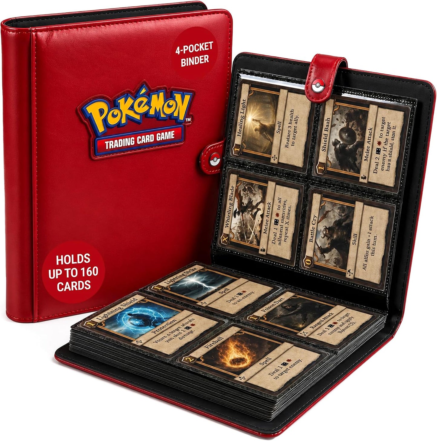 Premium Pokémon 4-Pocket Snap Binder (Copy)
