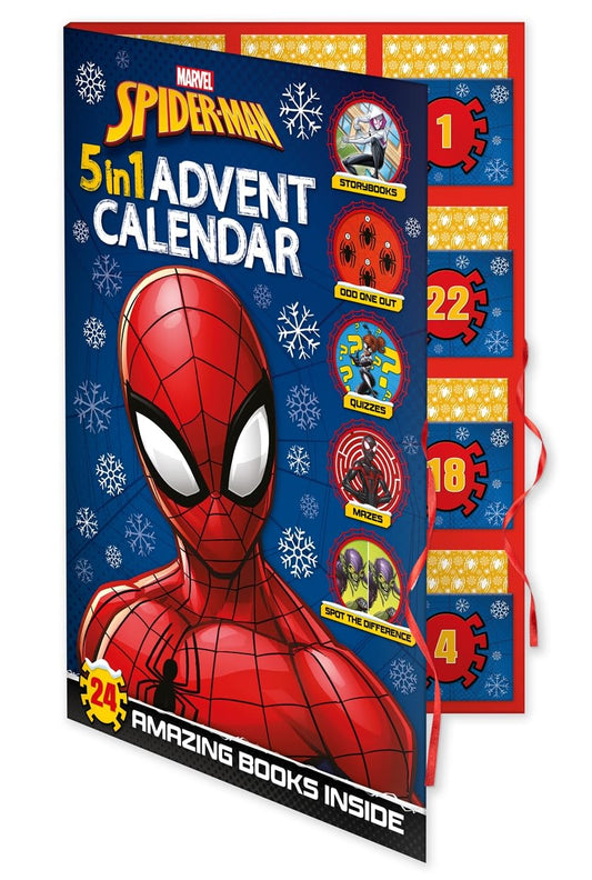 Marvel Spider-Man: 5-in-1 Advent Calendar Christmas Gift Brand New