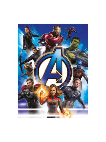 Marvel End Game  Canvas, Multi-Colour, 60cm by 80 cm