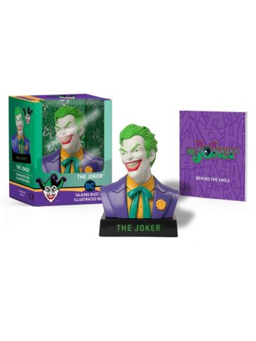 The Joker Talking Bust and Illustrated Book