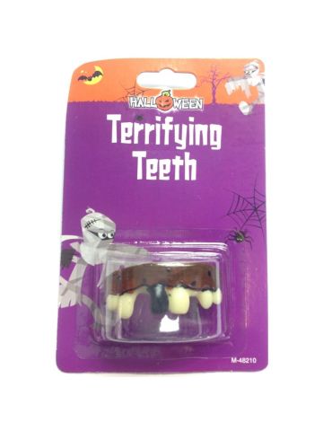 Terrifying Teeth Brown gum