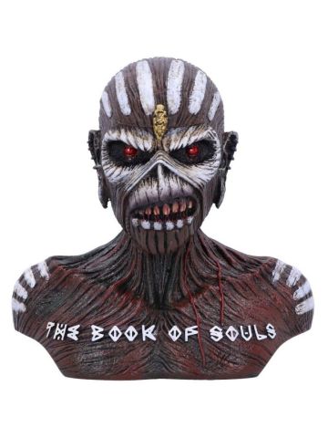 Officially Licensed Iron Maiden The Book of Souls Bust Box (Small) Brown, 11.5cm