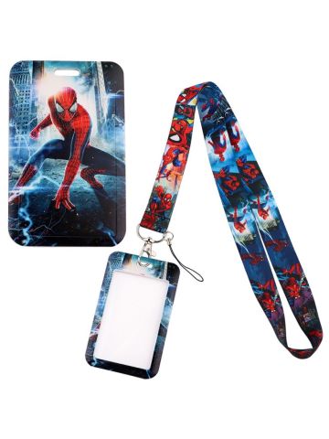 Ultimate Spider Man Lanyard ID Badge Holder