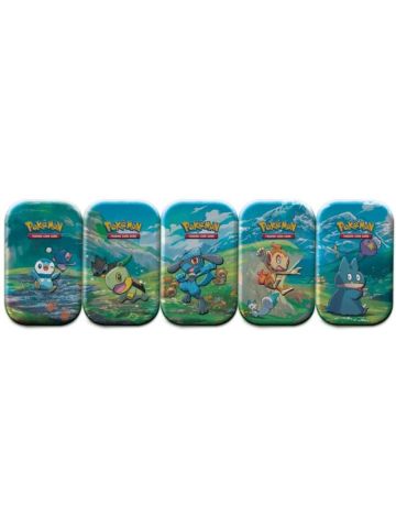 The Pokémon Company Int. Inc. | Pokemon TCG: Sinnoh Stars Mini Tin (CDU) | Card Game | Ages 6+ | 2 Players |