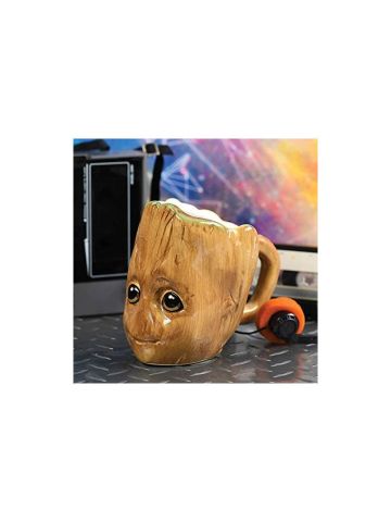 Guardians of the Galaxy 3D Tasse Baby Groot braun,