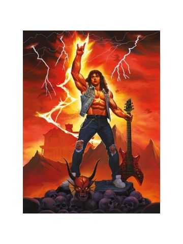 Stranger Things - Season 4 Hellfire Club Official 60x80cm Canvas Print Wall Art