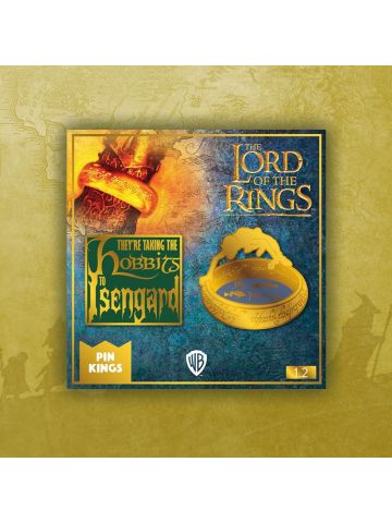 Lord of the Rings Enamel Pin Badge Set 1.2 – Hobbits to Isengard & Gollum