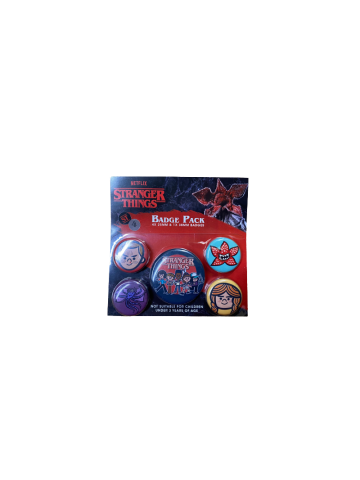 Stranger Things 4 - Badge Pack