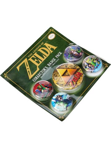 The Legend of Zelda Badge Pack, Multi-Colour, 10 x 12.5cm