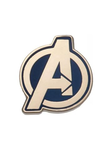 Avengers Enamel Pin Badge (Logo Design) 2.5cm x 2cm - Official Merchandise