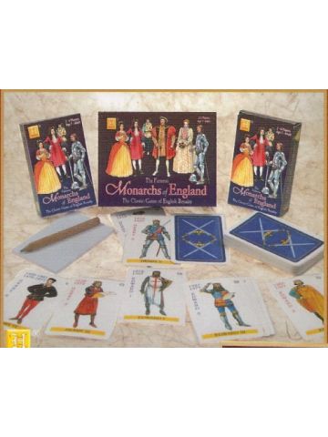 Monarchs of England playing card game (hpc)