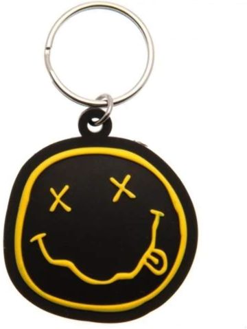 Nirvana Rubber Keychain