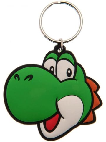 Super Mario (Yoshi) Rubber Keychain