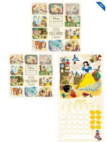 DISNEY CLASSICS 2025 30X30 SQUARE CALENDAR